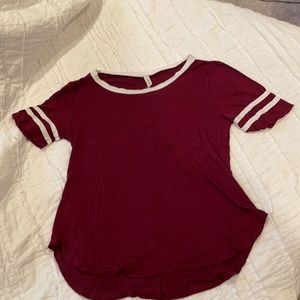 Maroon T Shirt